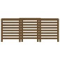 Copertura Termosifone Miele 210x21x85 cm Legno Massello Pino Copertura Termosifone Miele 210x21x85 cm Legno Massello Pino