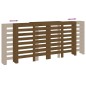 Copertura Termosifone Miele 210x21x85 cm Legno Massello Pino Copertura Termosifone Miele 210x21x85 cm Legno Massello Pino