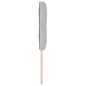 Testata LED vidaXL con bottoni imbottiti Grigio chiaro 72 cm in Velluto Testata LED vidaXL con bottoni imbottiti Grigio chiaro 72 cm in Velluto