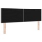 vidaXL Testata Letto LED Grigia Chiara con Bottoni, 80 cm, Tessuto