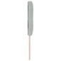 Testata LED vidaXL con bottoni, grigio chiaro, 100 cm, velluto Testata LED vidaXL con bottoni, grigio chiaro, 100 cm, velluto
