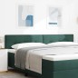 vidaXL Testata tufted a bottoni verde scuro 100 cm velluto