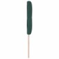 vidaXL Testata tufted a bottoni verde scuro 100 cm velluto