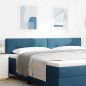 Testata LED vidaXL Con Bottoni Trapuntati Blu Scuro 100 cm Velluto Testata LED vidaXL Con Bottoni Trapuntati Blu Scuro 100 cm Velluto