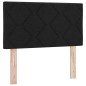 Testiera LED vidaXL Design a Blocchi Diamante Nera 80 cm Tessuto Testiera LED vidaXL Design a Blocchi Diamante Nera 80 cm Tessuto