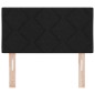 Testiera LED vidaXL Design a Blocchi Diamante Nera 80 cm Tessuto Testiera LED vidaXL Design a Blocchi Diamante Nera 80 cm Tessuto