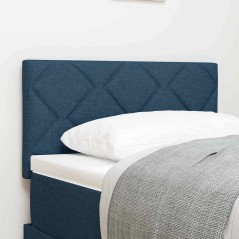 Testata LED vidaXL Design a Blocchi di Diamante Blu 80 cm Tessuto