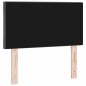 vidaXL Testata LED con motivo a diamante grigio scuro, 80 cm, in velluto