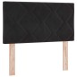 vidaXL Testata LED Blocchi di Diamante Nera 80 cm in velluto
