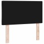vidaXL Testata LED Blocchi di Diamante Nera 80 cm in velluto
