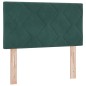 vidaXL Testiera LED a blocchi di diamante verde scuro 80 cm vidaXL Testiera LED a blocchi di diamante verde scuro 80 cm
