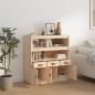 Credenza 100x40x108,5 cm in Legno Massello di Pino Credenza 100x40x108,5 cm in Legno Massello di Pino
