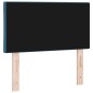 vidaXL Testata LED Design Blocchi Diamante Blu Scuro 80 cm Velvete vidaXL Testata LED Design Blocchi Diamante Blu Scuro 80 cm Velvete