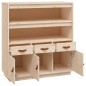 Credenza 100x40x108,5 cm in Legno Massello di Pino Credenza 100x40x108,5 cm in Legno Massello di Pino