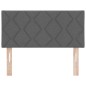 Testata a LED vidaXL Design a blocchi di diamante Grigio scuro 90 cm Tessuto Testata a LED vidaXL Design a blocchi di diamante Grigio scuro 90 cm Tessuto