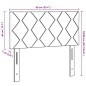 Testata a LED vidaXL Design a blocchi di diamante Grigio scuro 90 cm Tessuto Testata a LED vidaXL Design a blocchi di diamante Grigio scuro 90 cm Tessuto