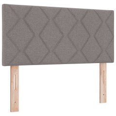Testata LED vidaXL Design a Blocchi di Diamante Tortora 90 cm Tessuto
