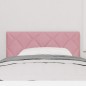 vidaXL Testata LED vitaXL design diamante blocchi rosa 90 cm vidaXL Testata LED vitaXL design diamante blocchi rosa 90 cm