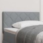 Testata LED vidaXL Design a Rombi Grigio Chiaro 100 cm Tessuto