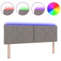 Testata LED vidaXL Design a Blocchi di Diamante Tortora 144 cm Tessuto Testata LED vidaXL Design a Blocchi di Diamante Tortora 144 cm Tessuto