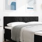 Testata LED vidaXL Design a Rombi Nera 160 cm Tessuto