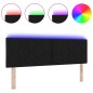 Testata LED vidaXL Design a Rombi Nera 160 cm Tessuto