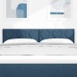 Testiera LED vidaXL Blu 160 cm Design a Blocchi Diamante