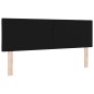 vidaXL Testata LED Design Blocchi Diamante Nero 160 cm vidaXL Testata LED Design Blocchi Diamante Nero 160 cm