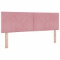 vidaXL Testiera LED design blocchi di diamante rosa 160 cm vidaXL Testiera LED design blocchi di diamante rosa 160 cm