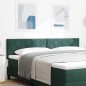 vidaXL Testiera LED Design a Blocchi Diamante Verde Scuro 180 cm in Velour vidaXL Testiera LED Design a Blocchi Diamante Verde Scuro 180 cm in Velour