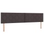 Testata LED vidaXL Design a Blocchi di Diamante Marrone Scuro 200 cm Testata LED vidaXL Design a Blocchi di Diamante Marrone Scuro 200 cm