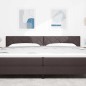 Testata LED vidaXL Design a Blocchi di Diamante Marrone Scuro 200 cm Testata LED vidaXL Design a Blocchi di Diamante Marrone Scuro 200 cm