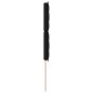 vidaXL Testiera LED Design Linee Nera 100 cm Tessuto vidaXL Testiera LED Design Linee Nera 100 cm Tessuto