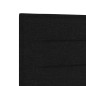 vidaXL Testiera LED Design Linee Nera 100 cm Tessuto vidaXL Testiera LED Design Linee Nera 100 cm Tessuto