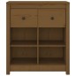 Credenza Miele 70x35x80 cm in Legno Massello di Pino