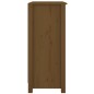 Credenza Miele 70x35x80 cm in Legno Massello di Pino