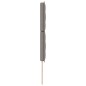 vidaXL Testata LED Design Lines Tortora 200 cm Tessuto