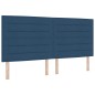 vidaXL Testata a LED Design Lines Blu 200 cm Tessuto vidaXL Testata a LED Design Lines Blu 200 cm Tessuto