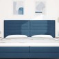 vidaXL Testata a LED Design Lines Blu 200 cm Tessuto vidaXL Testata a LED Design Lines Blu 200 cm Tessuto