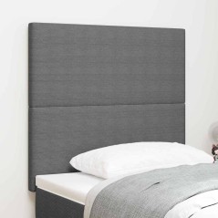 vidaXL Luce da Testata LED Grigia 100 cm in Tessuto CORDUROY