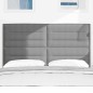 Luce LED per testiera vidaXL Grigia 80 cm in Tessuto Corduroy Luce LED per testiera vidaXL Grigia 80 cm in Tessuto Corduroy