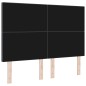 Testata LED vidaXL Grigia Scura 80 cm in Tessuto Corduroy