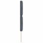 vidaXL Testata LED grigio scuro in velluto, 80 cm vidaXL Testata LED grigio scuro in velluto, 80 cm