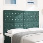 vidaXL Testata letto LED verde scuro in velluto 72 cm vidaXL Testata letto LED verde scuro in velluto 72 cm