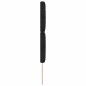 vidaXL Testata LED nera da 80 cm in velluto vidaXL Testata LED nera da 80 cm in velluto