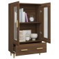 Credenza Rovere Marrone 70x31x115 cm in Legno Multistrato Credenza Rovere Marrone 70x31x115 cm in Legno Multistrato
