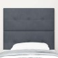 Testata LED vidaXL Grigia Scura 90 cm Velluto Testata LED vidaXL Grigia Scura 90 cm Velluto