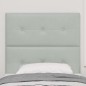 vidaXL Luce per Testata LED Grigia 100 cm in Velluto