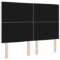 vidaXL Testata Letto LED Grigio Chiaro 72 cm in Tessuto