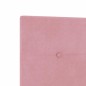 Testata LED vidaXL Rosa 72 cm Velluto Testata LED vidaXL Rosa 72 cm Velluto